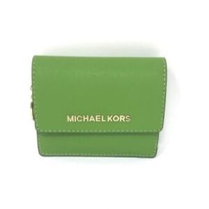 Michael Kors Lime Green Card Holder